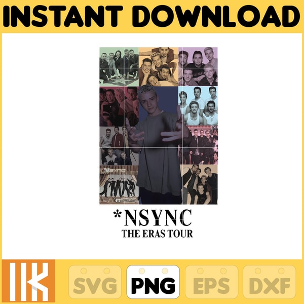Nsync Png, NSYNC The Eras Tour Svg, In my Nsync Reunion Era - Inspire ...