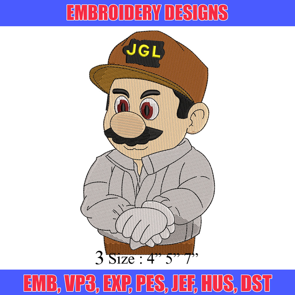 Super mario bros embroidery design, mario embroidery, embroidery file, logo design,  logo shirt, Digital download..jpg