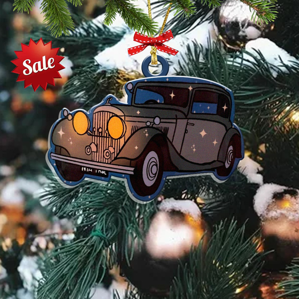 Good Omens Christmas 2023 Ornament, Bildad the Shuhite Ornament, Custom Crowley Ornament, Christmas Gifts - 1.jpg