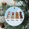 Personalized Christmas Dogs Ornament, Dog Mom Ornament, Puppies Christmas Ornament, Furbaby Ornament, Christmas Ornament, Pet Ornament - 3.jpg
