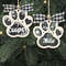 Personalized Dog Paw 2023 Christmas Ornament, Custom Dog Paw Ornament, 4D Customize Pet Christmas Ornament, Christmas 2023 Ornament - 2.jpg