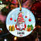 Personalized Gnome Christmas Ornament, Custom Boys Christmas Ornament, Christmas Ornament, Cute Boys Christmas Ornament, Christmas Tree Deco - 2.jpg
