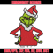 Christmas Grinch Embroidery design, Grinch christmas Embroidery, Embroidery File, Grinch design, Instant download..jpg