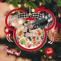 personalized mickey mouse head 2023 ornament, custom name ornament any year, disney decor