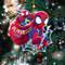 Personalized Spiderman Christmas Ornament, Custom Christmas Ornament, Christmas Ornament For Kid, Spiderman Christmas Gift, Gamer Gifts - 1.jpg