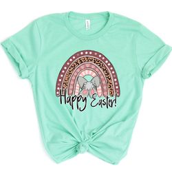 happy easter shirt png, rainbow easter bunny rabbit shirt png, cute boys girls toddler easter bunnies shirt png nice eas
