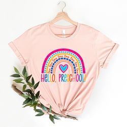 hello preschool shirt png, first day preschool shirt png, preschool teacher shirt png, pre-k shirt png, hello pre k shir