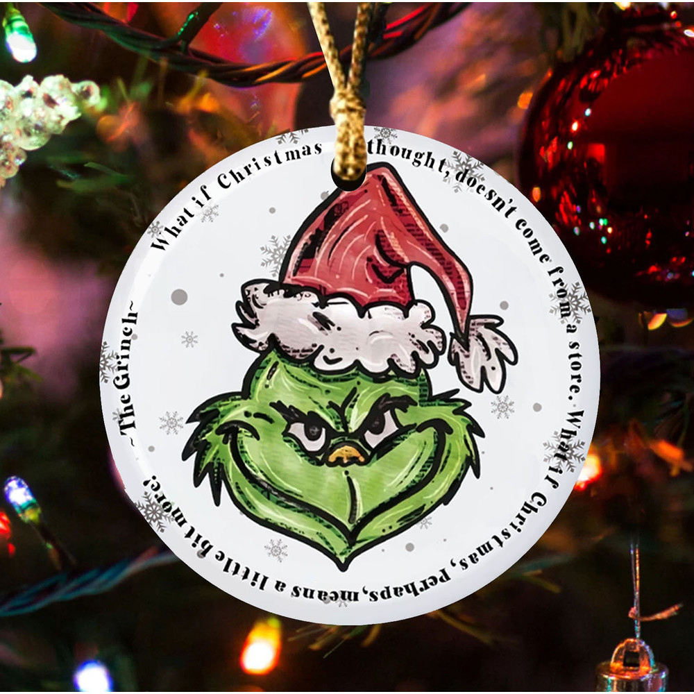 Vintage Grinch Stole Christmas Ornament, Funny Grinchmas Ornament, Christmas Movies, Christmas Vibes, Christmas Gift, Xmas Ornament, Xmas T - 3.jpg