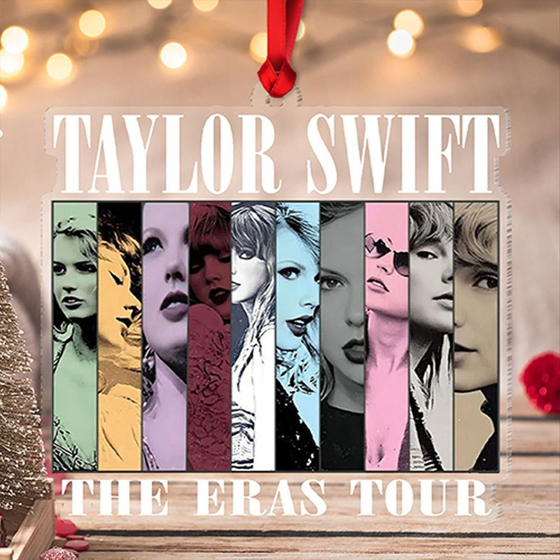Taylor Christmas Ornament Shape, Swiftie Acrylic Ornament, Ts Christmas Ornament, Swiftie Ornament, 2023 Ornament Gift Fan, Xmas Tree Decor - 2.jpg