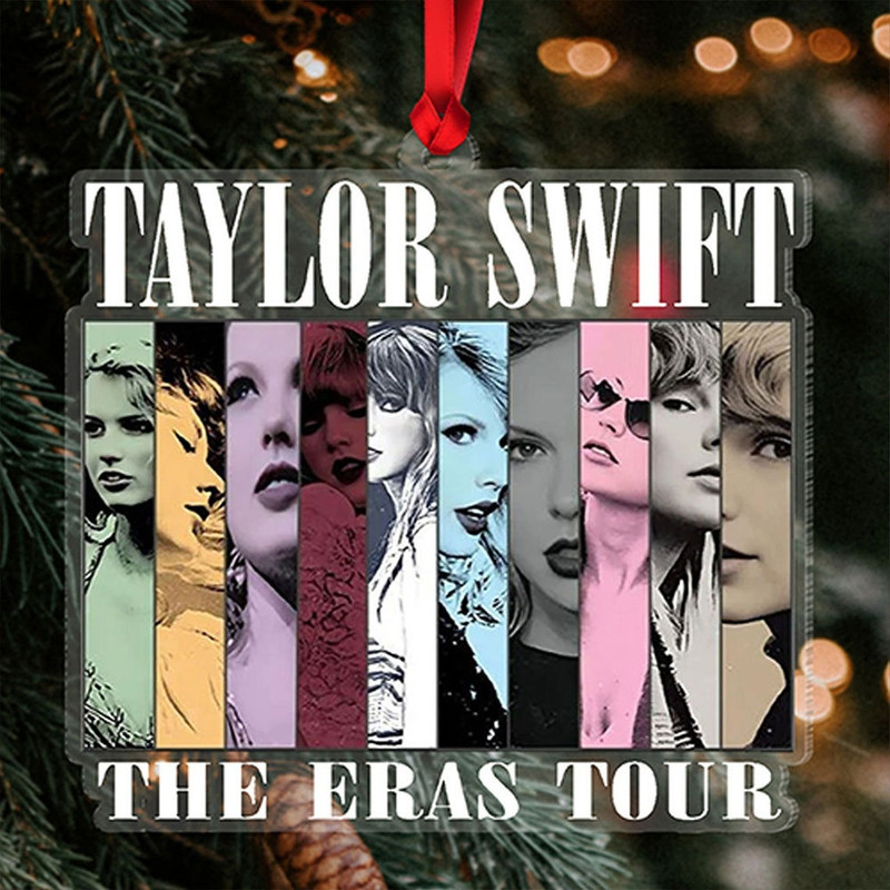 Taylor Christmas Ornament Shape, Swiftie Acrylic Ornament, Ts Christmas Ornament, Swiftie Ornament, 2023 Ornament Gift Fan, Xmas Tree Decor - 3.jpg