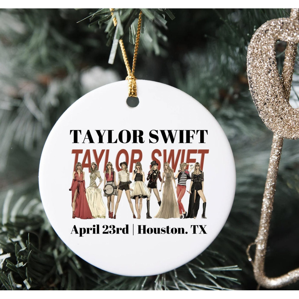 TayLor Swift Ornament, Taylor Swift Ornament, Taylor Swift Christmas, Merry Swiftmas Ornament, The Eras Tour Ornament - 2.jpg