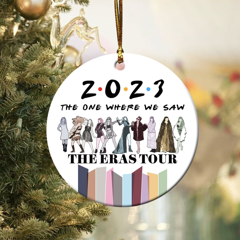 TayLor Swift Ornament, Taylor Swift Ornament, Taylor Swift Christmas, Merry Swiftmas Ornament, The Eras Tour Ornament - 1.jpg