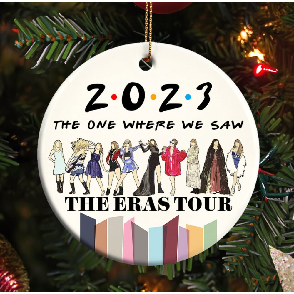 TayLor Swift Ornament, Taylor Swift Ornament, Taylor Swift Christmas, Merry Swiftmas Ornament, The Eras Tour Ornament - 2.jpg