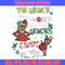 The grinch logo Embroidery design, Grinch christmas Embroidery, Grinch design, Embroidery File, Instant download.jpg