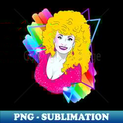 rainbow dolly - instant png sublimation download - revolutionize your designs