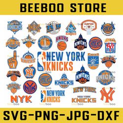 31 files nba logo new york knicks national basketball, basketball svg,nba svg, nba svg, basketball clipart, svg