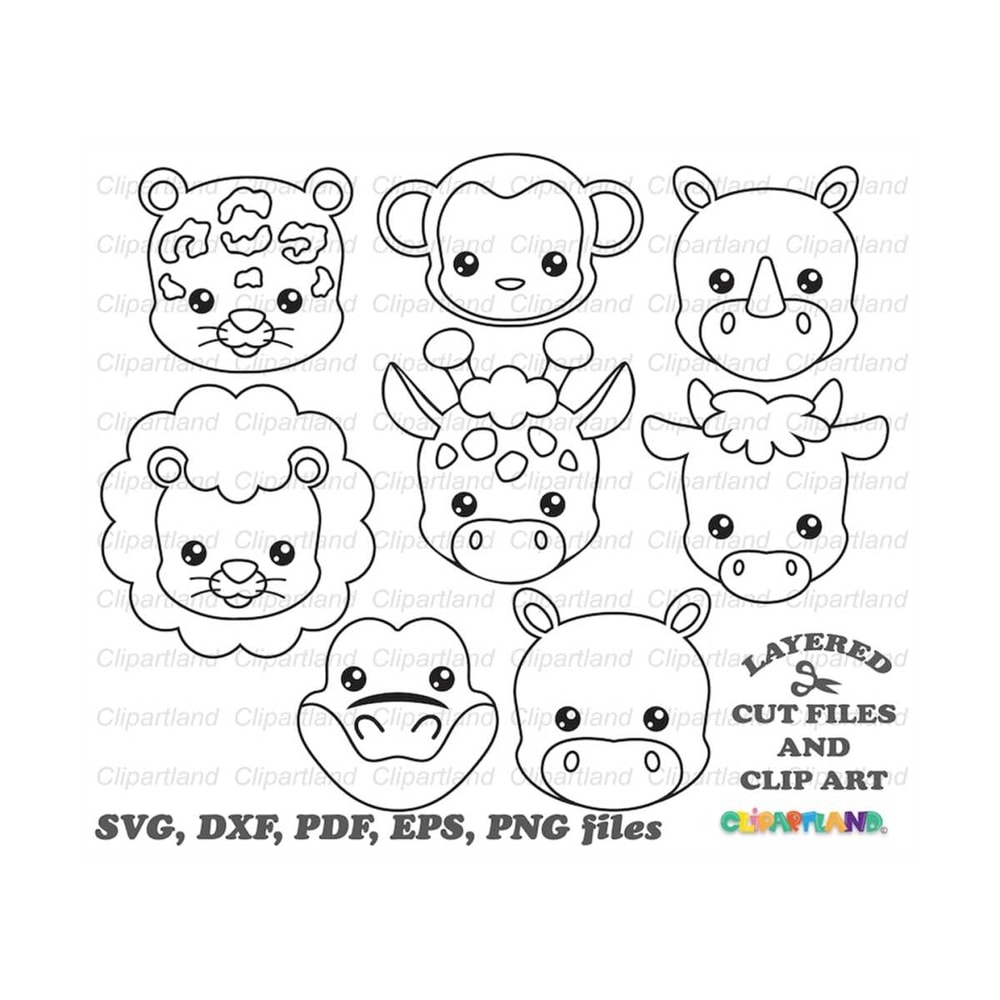 2310202317613-instant-download-cute-baby-animal-face-outline-svg-cut-file-image-1.jpg