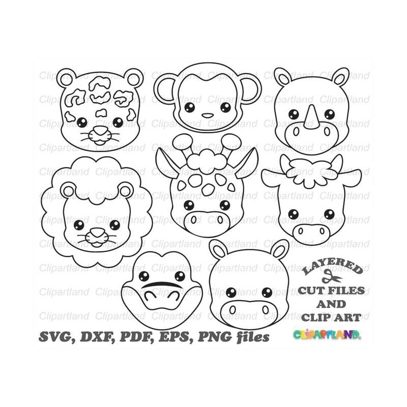2310202317613-instant-download-cute-baby-animal-face-outline-svg-cut-file-image-1.jpg