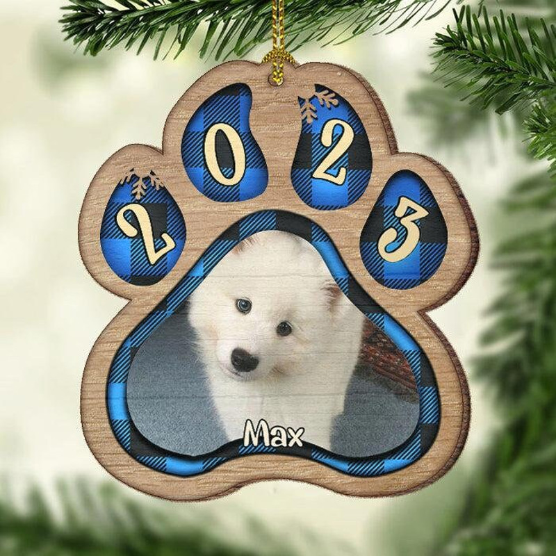 Personalized Adorable Pet Ornament, Custom Pet Christmas Ornament, Pet Memorial Ornament, Pet Keepsake Ornament, Christmas Tree - 2.jpg