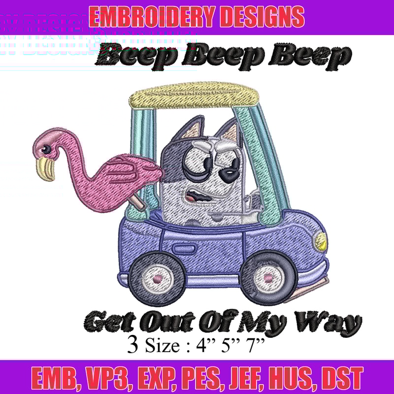 Trixie Heeler Embroidery, Trixie Heeler Embroidery, Embroidery File, cartoon shirt, cartoon design, Digital download..jpg