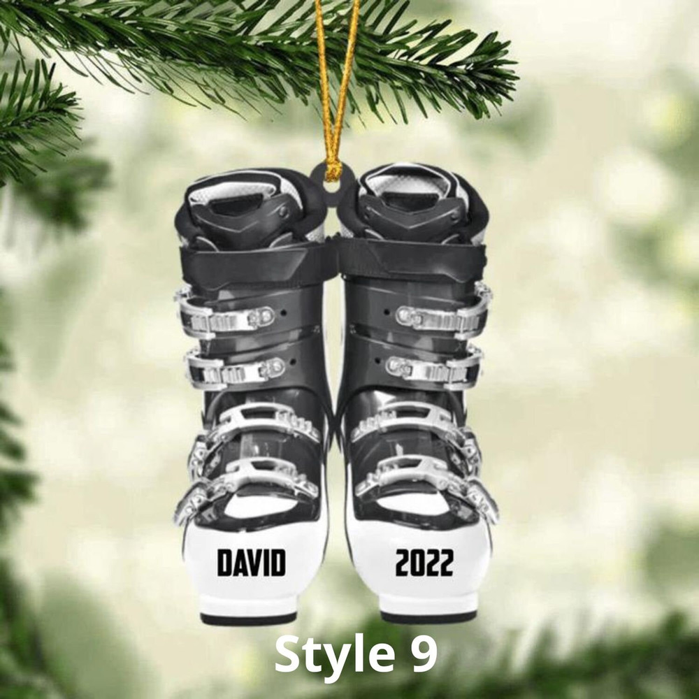 Personalized Roller Skates Ornament, Roller Skates Christmas, Roller Skates Christmas Ornament, Christmas Tree Ornament Decor, Loved Roller - 9.jpg