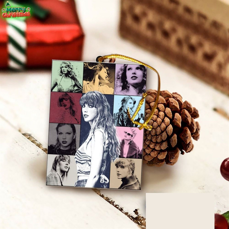 Taylor Christmas Ornament Shape, Swiftie Acrylic Ornament, TS Christmas Ornament, Swiftie Ornament, 2023 Ornament Gift Fan, Christmas - 2.jpg