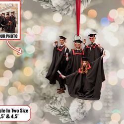 custom photo graduation ornament, custom photo family ornament