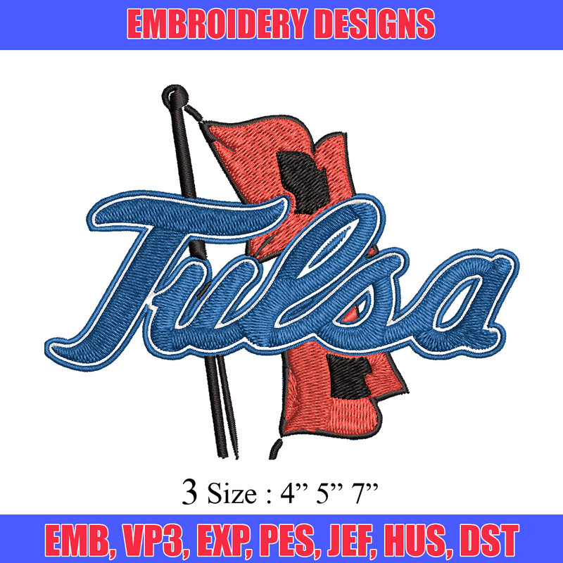 Tulsa Golden Hurricane embroidery design, Tulsa Golden Hurricane embroidery, logo Sport embroidery, NCAA embroidery..jpg
