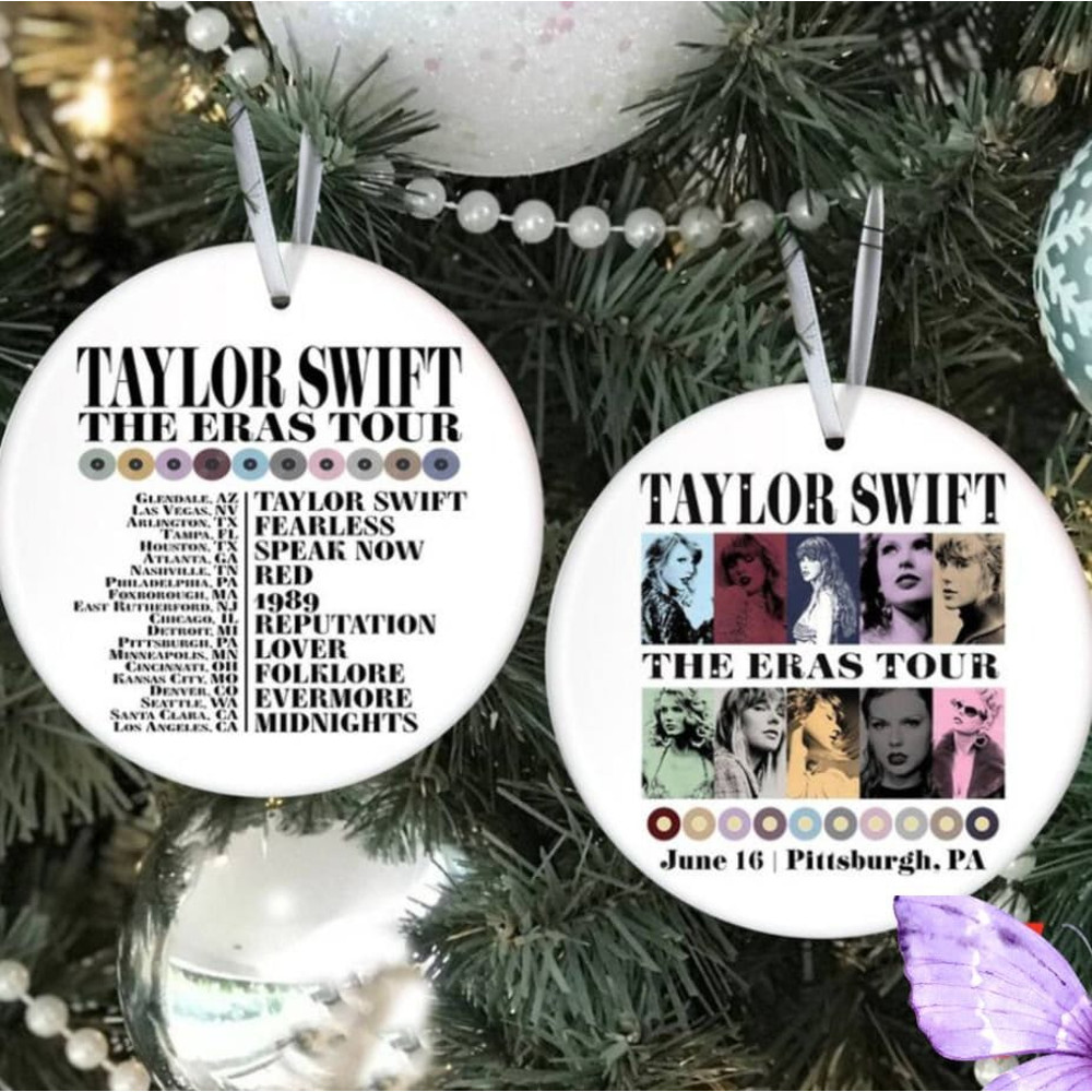 Personalized Eras Concert Ornament, Custom Swiftie Fan Gifts 2023 Christmas Remembrance Memorial, Taylors Christmas Ornament - 1.jpg