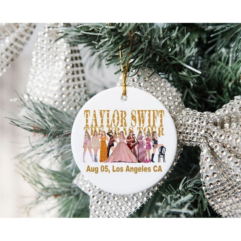 Personalized Eras Tour Ornament, Custom Photo Ornament, Custom Date And Location Eras Tour Christmas Ornament, Custom Eras Tour Ornament - 1.jpg