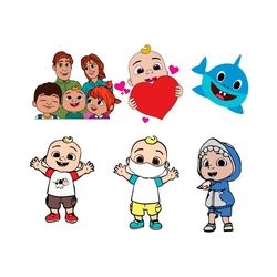 cocomelon jj baby svg bundle, trending svg, cocomelon jj baby, baby jj svg, jj cocomelon svg, cocomelon baby, baby shark