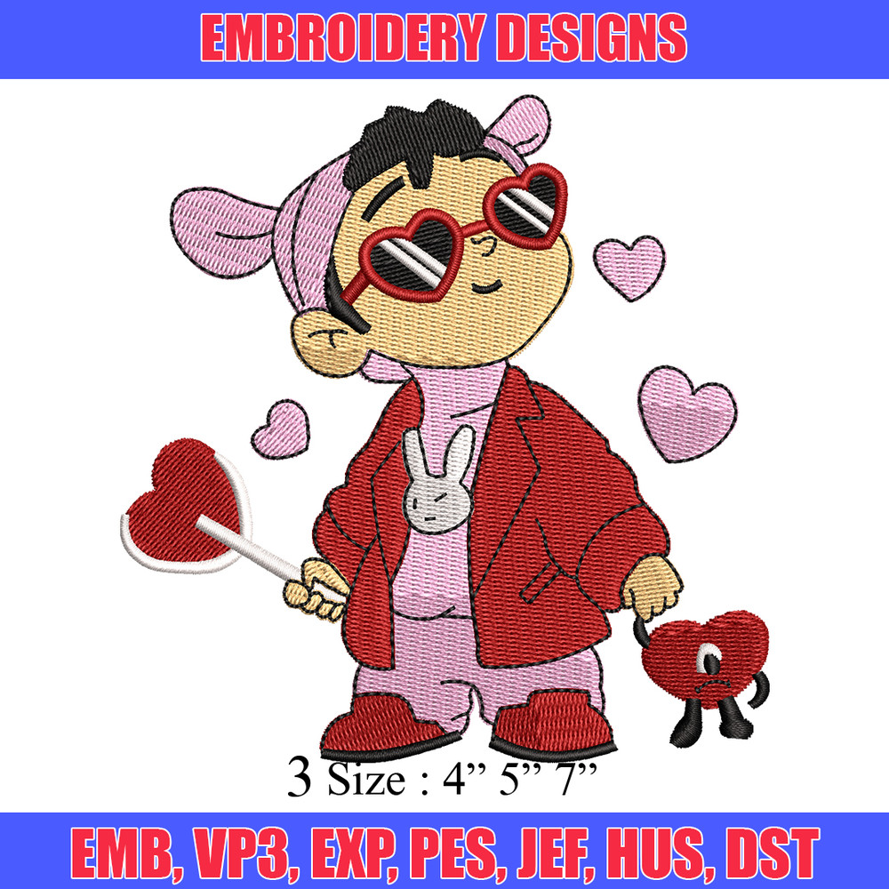 Valentine Baby Benito embroidery design, Valentine embroidery, embroidery file, Valentine design, Digital download.jpg