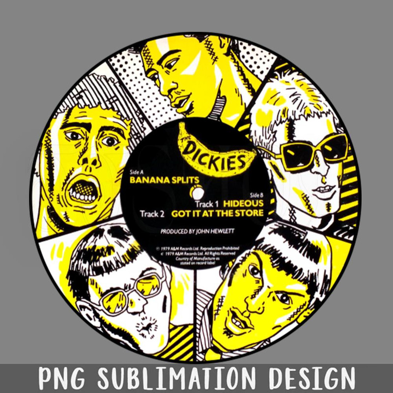 DMCC794-Dickies Banana Splits 45 Vinyl Music PNG Download.jpg