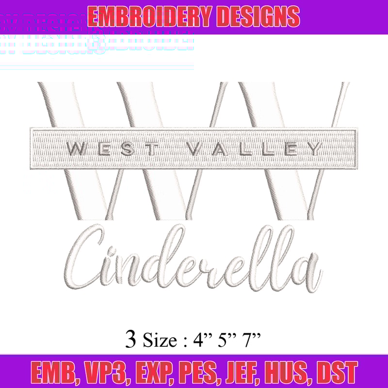 West Valley logo embroidery design, West Valley logo embroidery, logo design, Logo shirt, embroidery file, Digital download.jpg