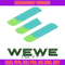 Wewe logo embroidery design, Wewe logo embroidery, logo design, Logo shirt, embroidery file, Digital download.jpg