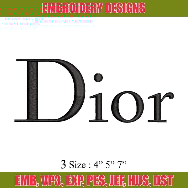 Dior Logo embroidery design, Dior Logo embroidery, logo design, embroidery file, logo shirt, Digital download..jpg