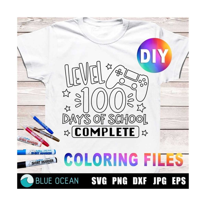 23102023182014-100-days-of-school-coloring-shirt-svg-level-100-days-complete-image-1.jpg