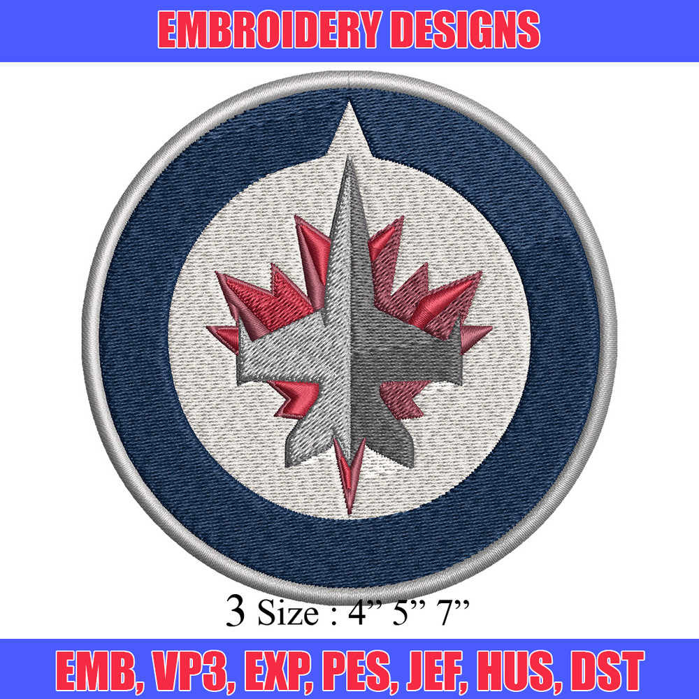 Winnipeg Jets Embroidery Design, Brand Embroidery, Embroidery File, Logo shirt, Sport Embroidery, Digital download..jpg