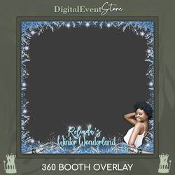 360 winter wonderland overlay 360 new year videobooth template christmas 360 champagne winter bday 360 custom overlay
