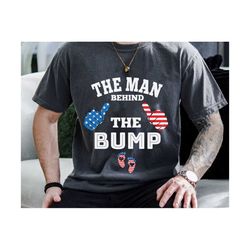 the men behind the bump svg, 4th of july svg, the bump svg, baby announcement svg, father's day shirt, new dad gift