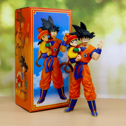 Dragon Ball Anime Figure Son Goku and Young Gohan 11.8'' USA Stock New Gift Toy
