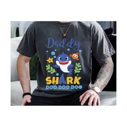 daddy shark svg, daddy shark birthday svg, father's day svg, doo doo doo svg, daddy shark shirt design, new dad svg, gif