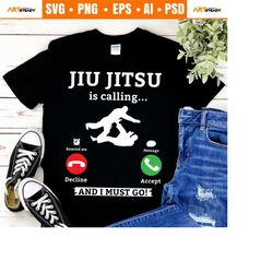 iu jitsu svg files jiujitsu funny phone calls art memes - instant digital download mma svg graphic