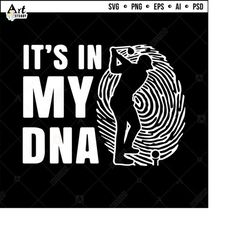 golf svg files dna art golfer for golf club svg silhouette graphic vector