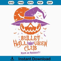 Bullet Club Bad Moon Trick Or Treat SVG Cutting Digital File