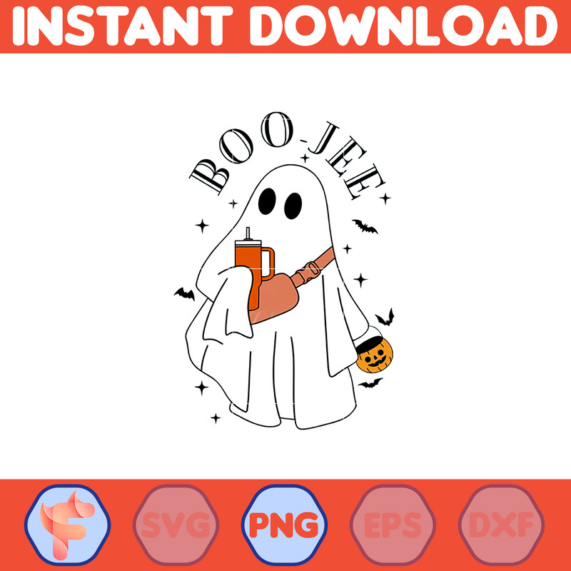 Boo-Jee ghost Png, Black Png, High Quality, Vector, Trendy, Digital Files, Cut Svg, Instant Download (2).jpg