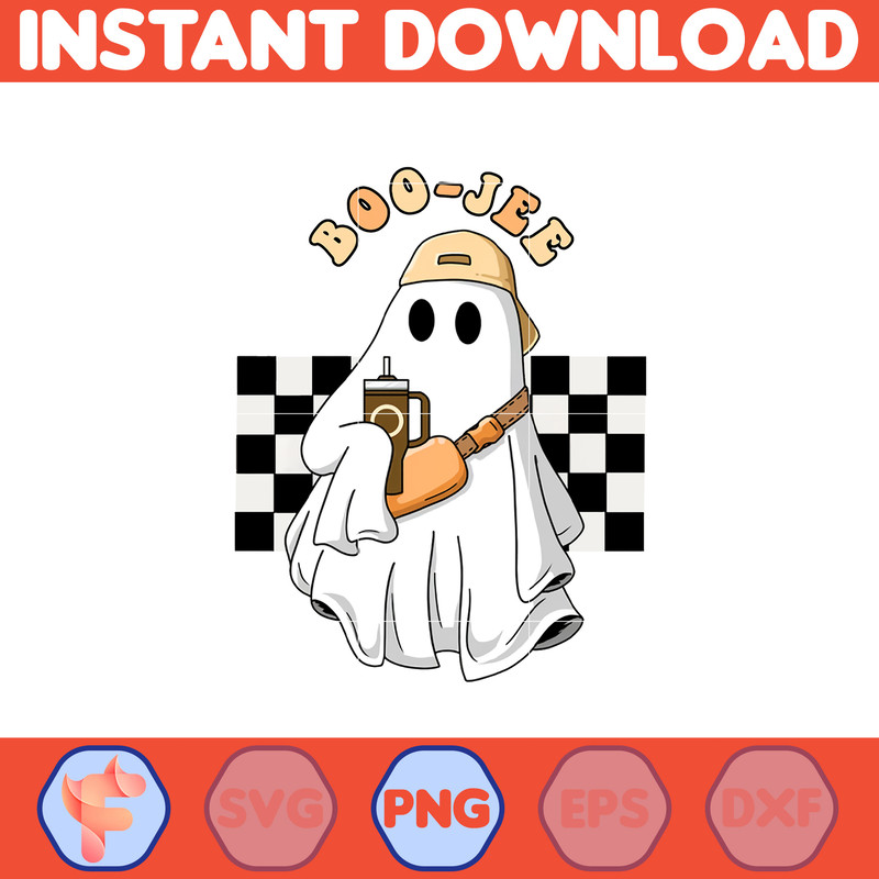 Boo-Jee ghost Png, Black Png, High Quality, Vector, Trendy, Digital Files, Cut Svg, Instant Download (6).jpg