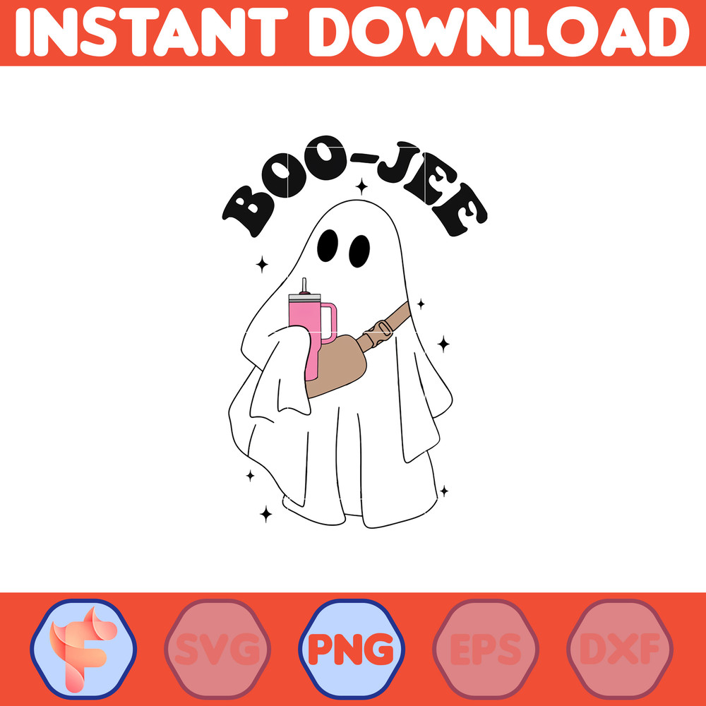 Boo-Jee ghost Png, Black Png, High Quality, Vector, Trendy, Digital Files, Cut Svg, Instant Download (7).jpg