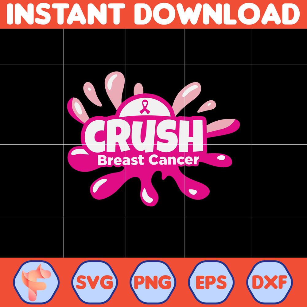Breast Cancer Svg, Pink Awareness Ribbon Svg, Breast Cancer Awareness Instant Download Digital, Fight Cancer Quote Svg (9).jpg