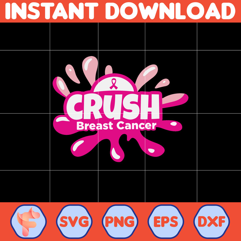 Breast Cancer Svg, Pink Awareness Ribbon Svg, Breast Cancer Awareness Instant Download Digital, Fight Cancer Quote Svg (9).jpg